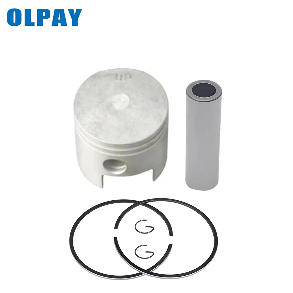 

КОМПЛЕКТ ПОРШНЕВОГО КОЛЬЦА В СБОРЕ 677-11631 677-11630 647-11610 для подвесного двигателя Yamaha 5HP-8HP 50MM, детали лодочного двигателя