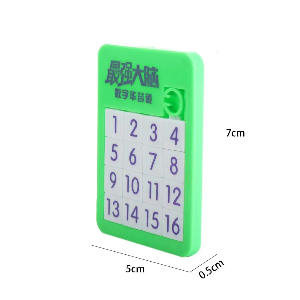 Gioco Sviluppo Giocattolo Intelligenza Puzzle Bambini Ragazzo Regalo Giocattolo scorrevole in movimento Numero Puzzle Giocattolo Puzzle Educazione precoce