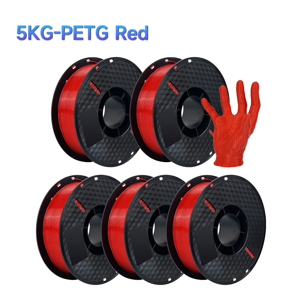 5KG Mix Kleuren PLA filament 1kg 1.75mm Voor 3D Printer PETG Materiaal voor 3D Afdrukken filamento pla 3D Printer Filament