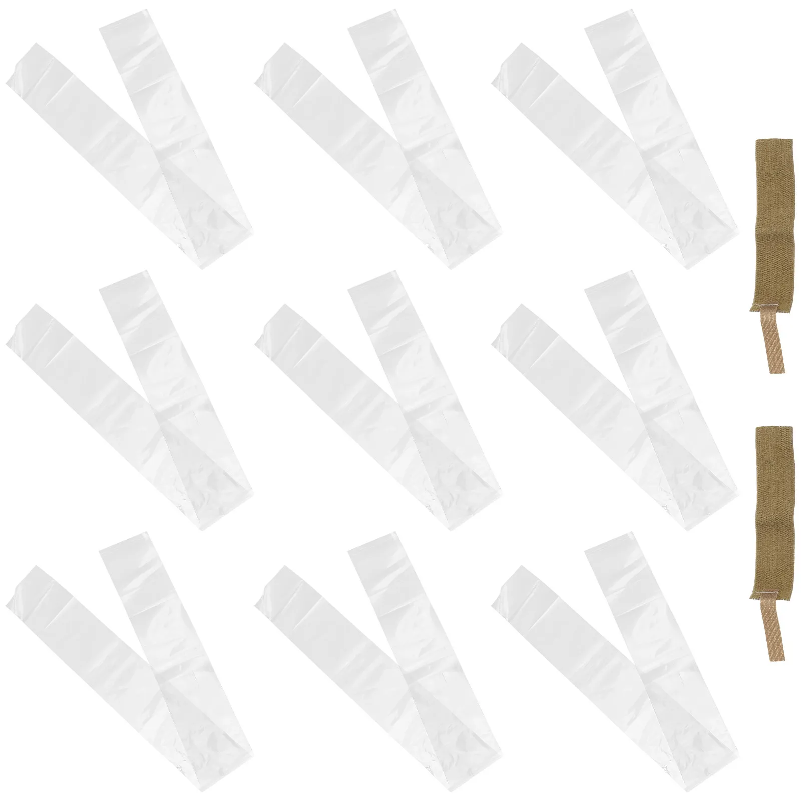 1Set Disposable Urinal Bag for Male Patients Elderly Bedridden Large Capacity Collection Bag Elastic Strap Anti-Leak