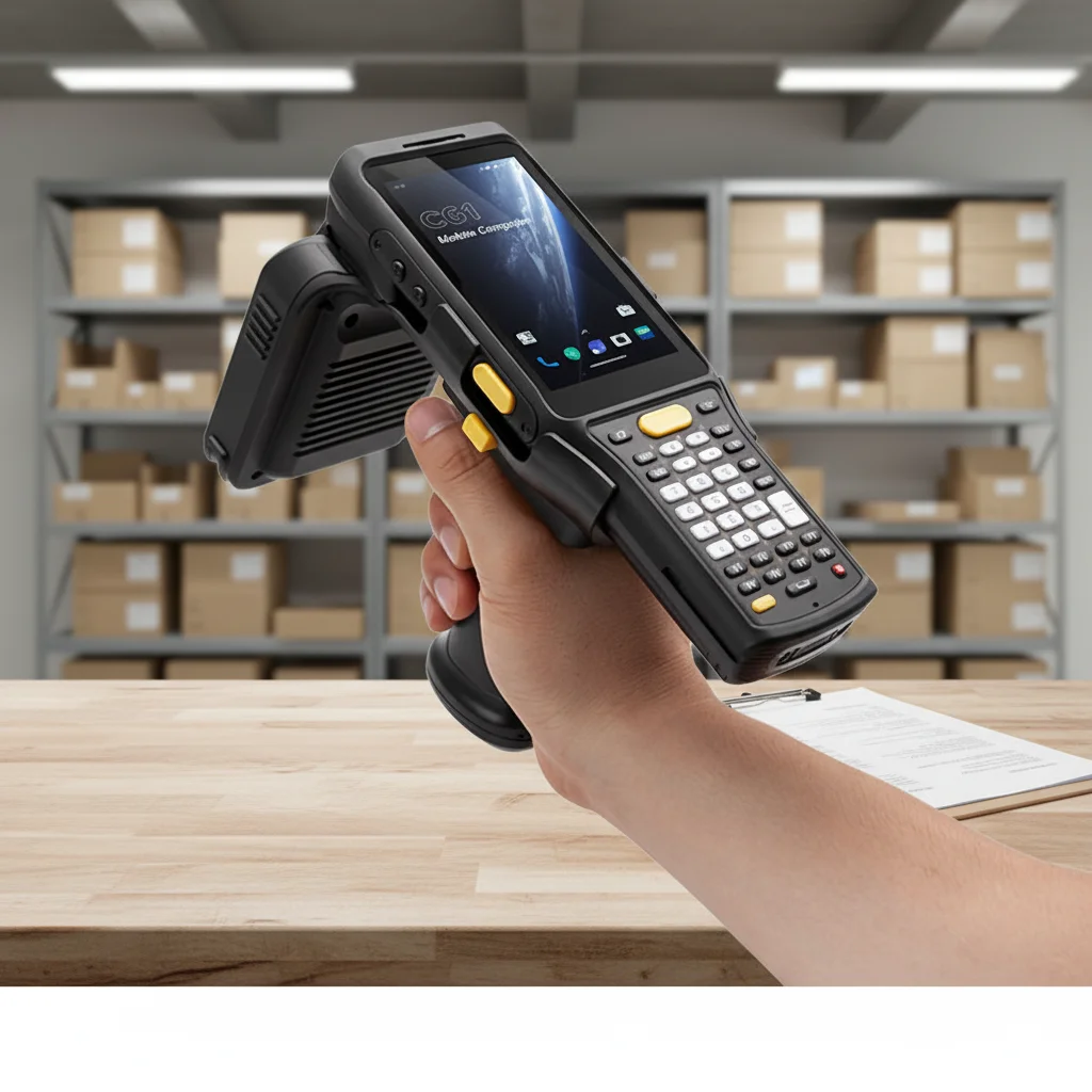 High Quality Chainway C61 Android 11 Handheld Terminal Rugged PDA IP67 6700mAh RFID 2D Barcode Scanner 4G Mobile Computer