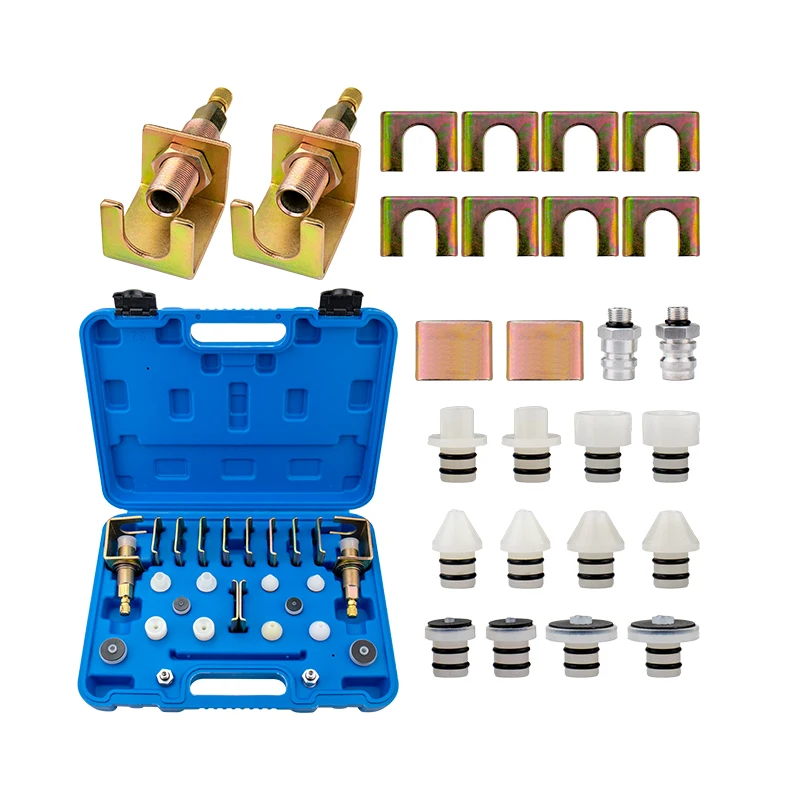 

Универсальный инструмент для тестирования утечек переменного тока, набор адаптеров для скрытого монтажа (подходит для транспортных средств 98%) для инструмента для ремонта системы кондиционера