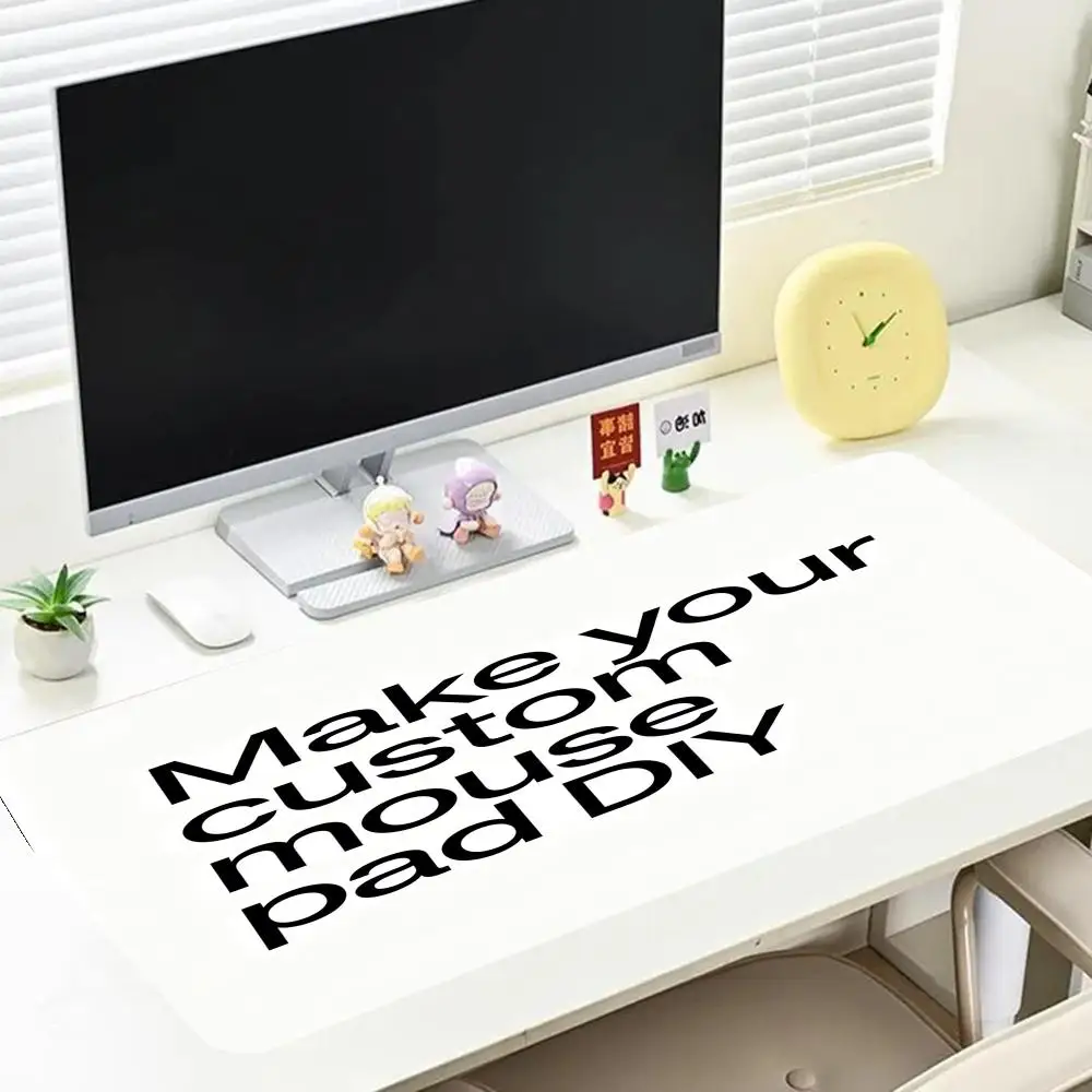 Custom Your Personal Gaming Mouse Pad Large Size Anti-slip Locked-edge HD Printing