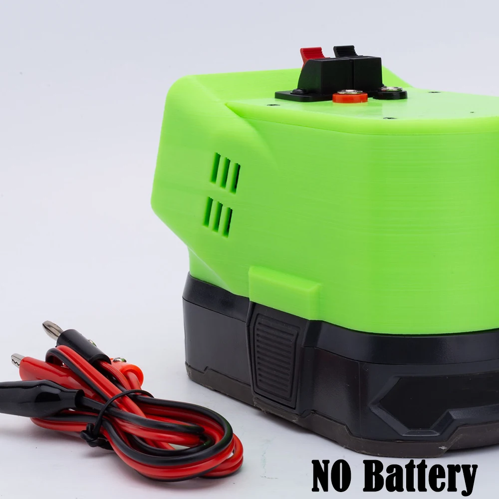 CNC Adjustable DC Power Supply Power Source Switch Supply Voltage For Milwaukee/Roybi ONE+/Ridgid AEG 18V Lithium Battery