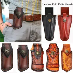 Sheath Holder Outdoor Equipment Knife Sheath Holster Flashlight Case Camp Outdoor Carry Belt Loop Case Fold Knife Tool