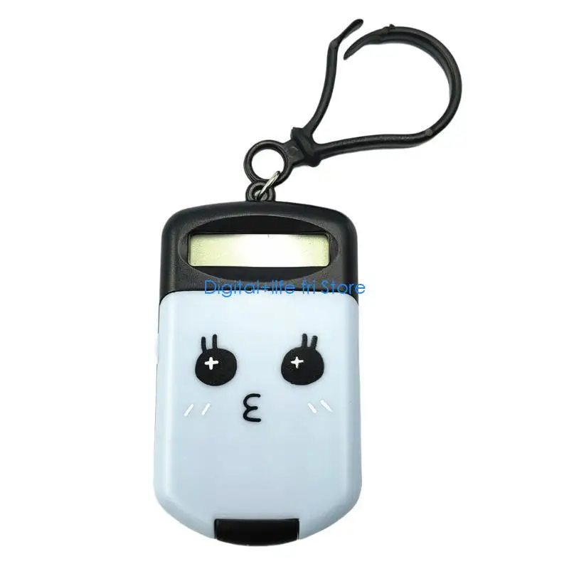 E06D User Friendly Calculator Keychain Pocket Calculator Practical Gift