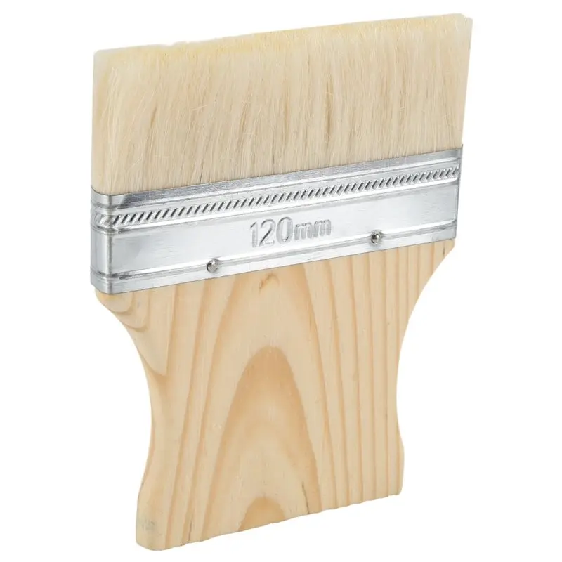 3 Pcs Flat Paddle Paint Brush Set,Wide Paint Brush Large Paint Brush 3/4/5 Inch Paint Brush For Oil And Acrylic Paints