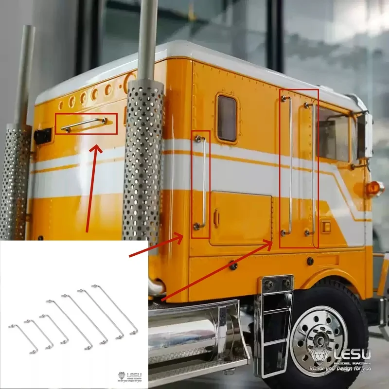 

LESU 1/14 RC Cab Grab Handle (металлический поручень) — аксессуар «сделай сам», подходящий для Tamiya King Hauler, Globe Liner и американского трактора