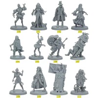 TRPG board game Zombicide 2nd Edition Reboot Box Expansion,Cannibal The Greenwich Crew BUTLER Bride Magician miniatures