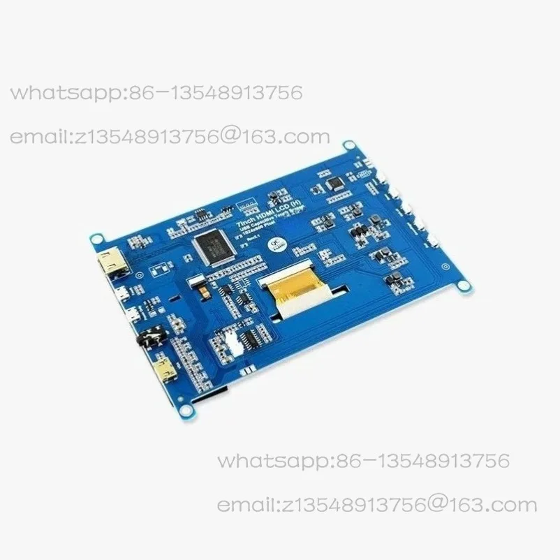 7-Inch LCD display, capacitive touch screen HDMI interface, suitable for 4/3B +/ZERO
