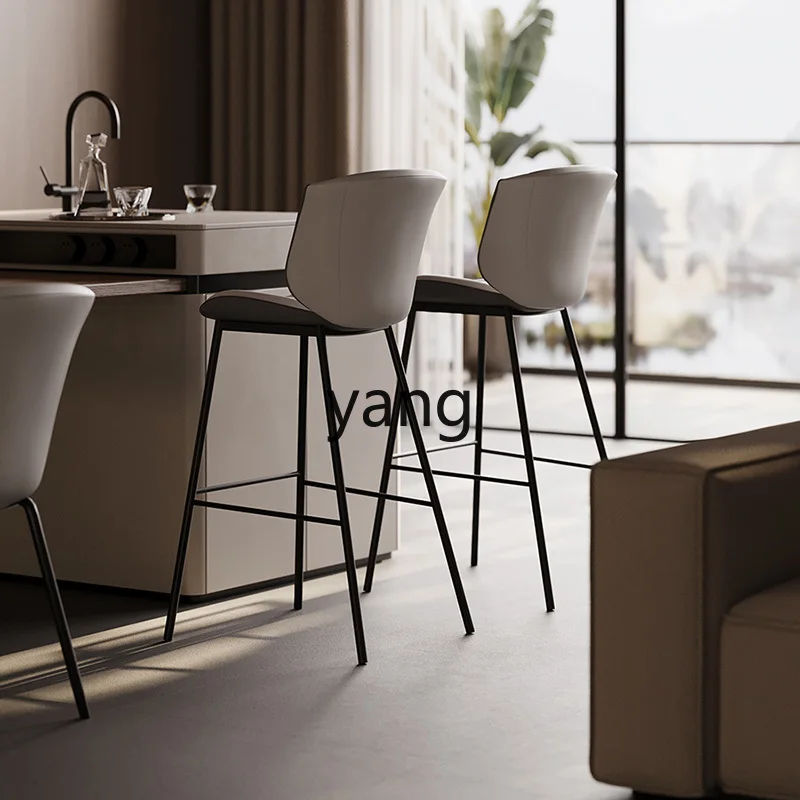 LH Sedia da bar moderna e minimalista Cucina Isola Seggiolone Reception Sgabello da bar