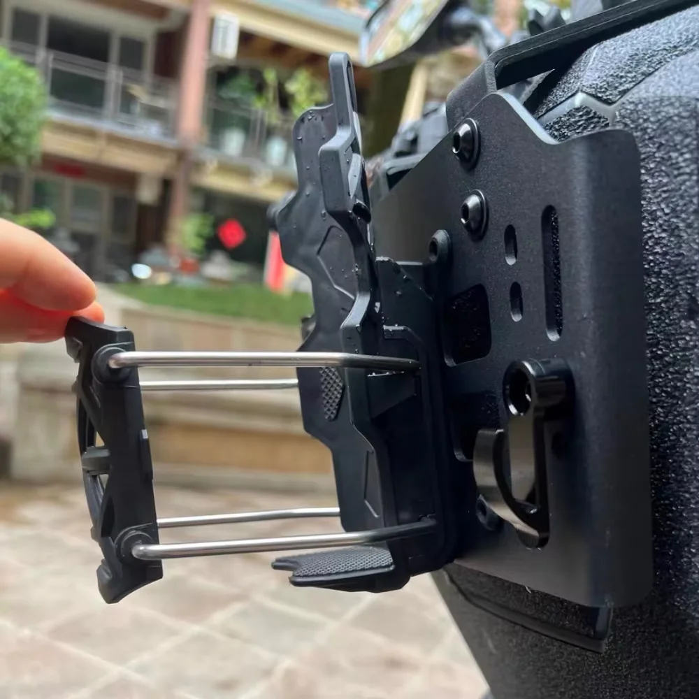 Compatible with SYM Sabertooth front shelf, cup holder, hook, ADXTG400 Sabertooth multi-functional storage bracket accessories