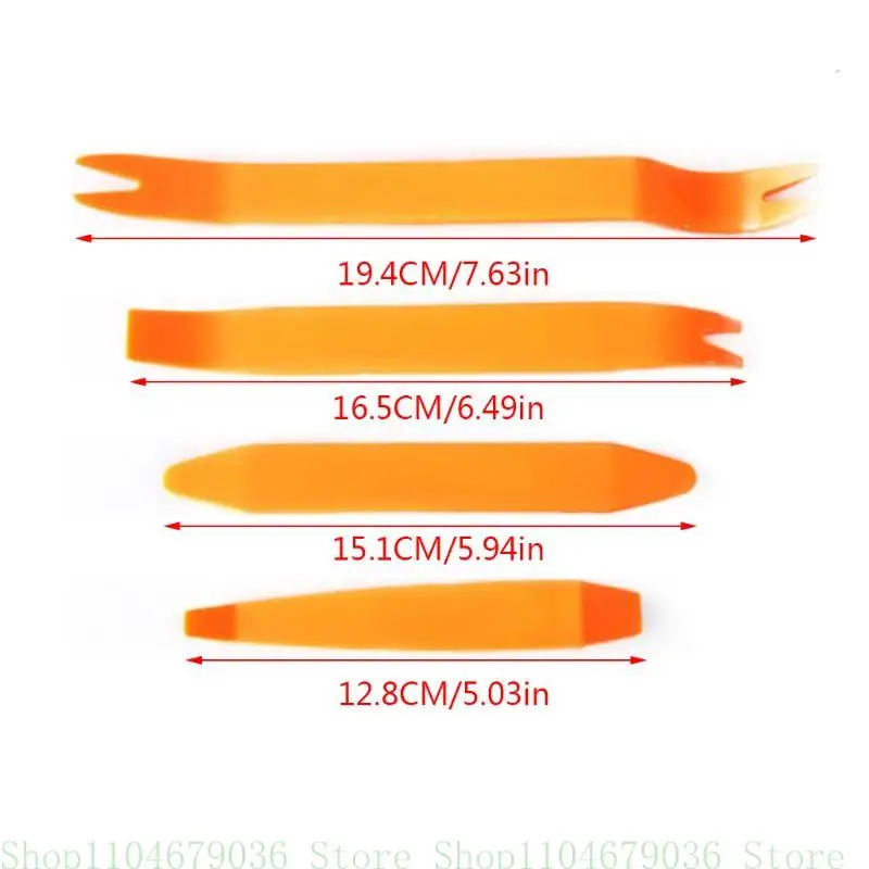 4Pcs Portable Auto Door Upholstery Removal Car Disassemble Trim Removal Modification Tools