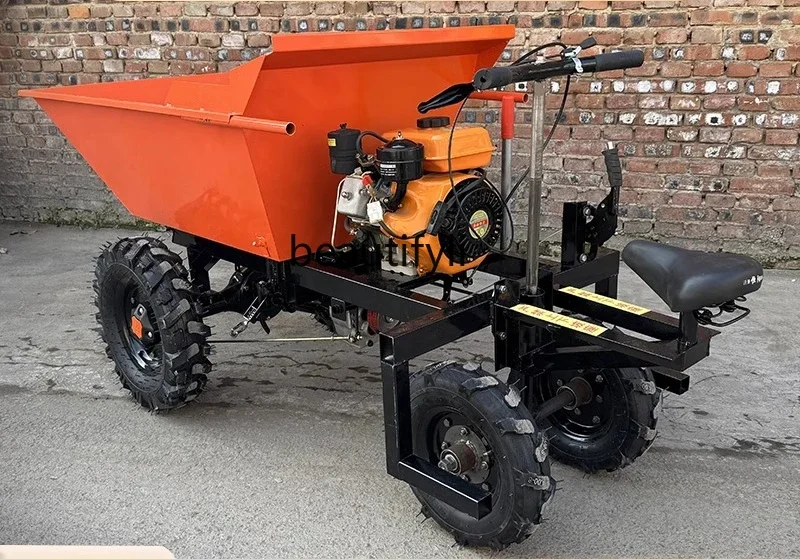 

A38 Construction site diesel passenger ash bucket car climbing agricultural gasoline dump truck, seat transporter