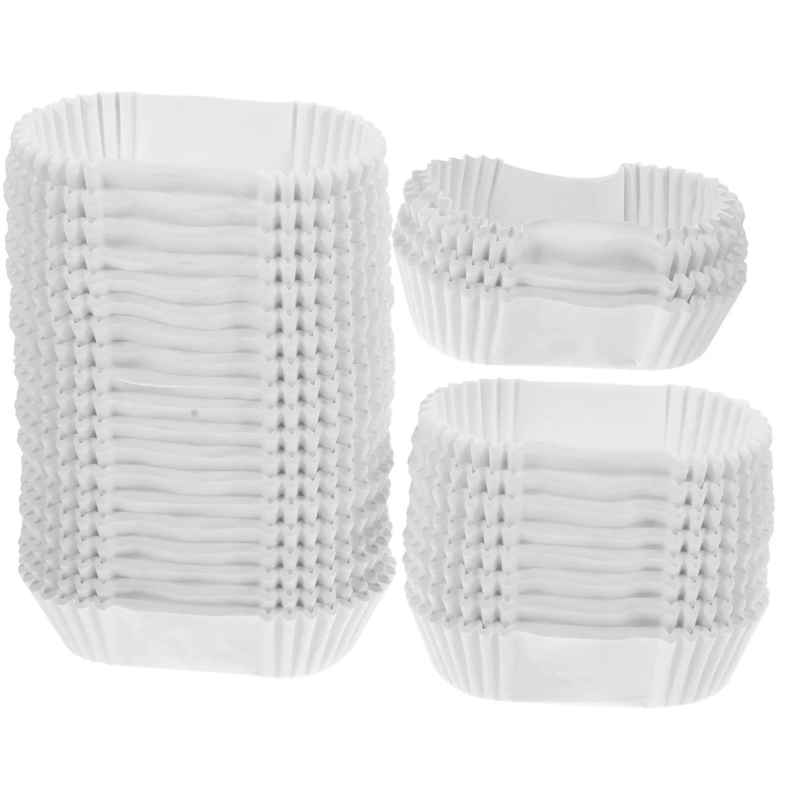 Bandeja de papel para pão, copo oval para bolo, formato de barco, à prova de graxa, forros para cupcake, cozimento