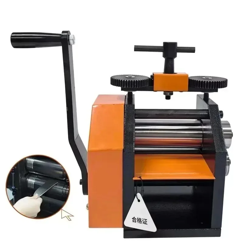 Metal Rolling Mill For Jewelry Making Gold Silver Wire Pulling Bracelet Shaping Square Half Round Molding Processing Machine