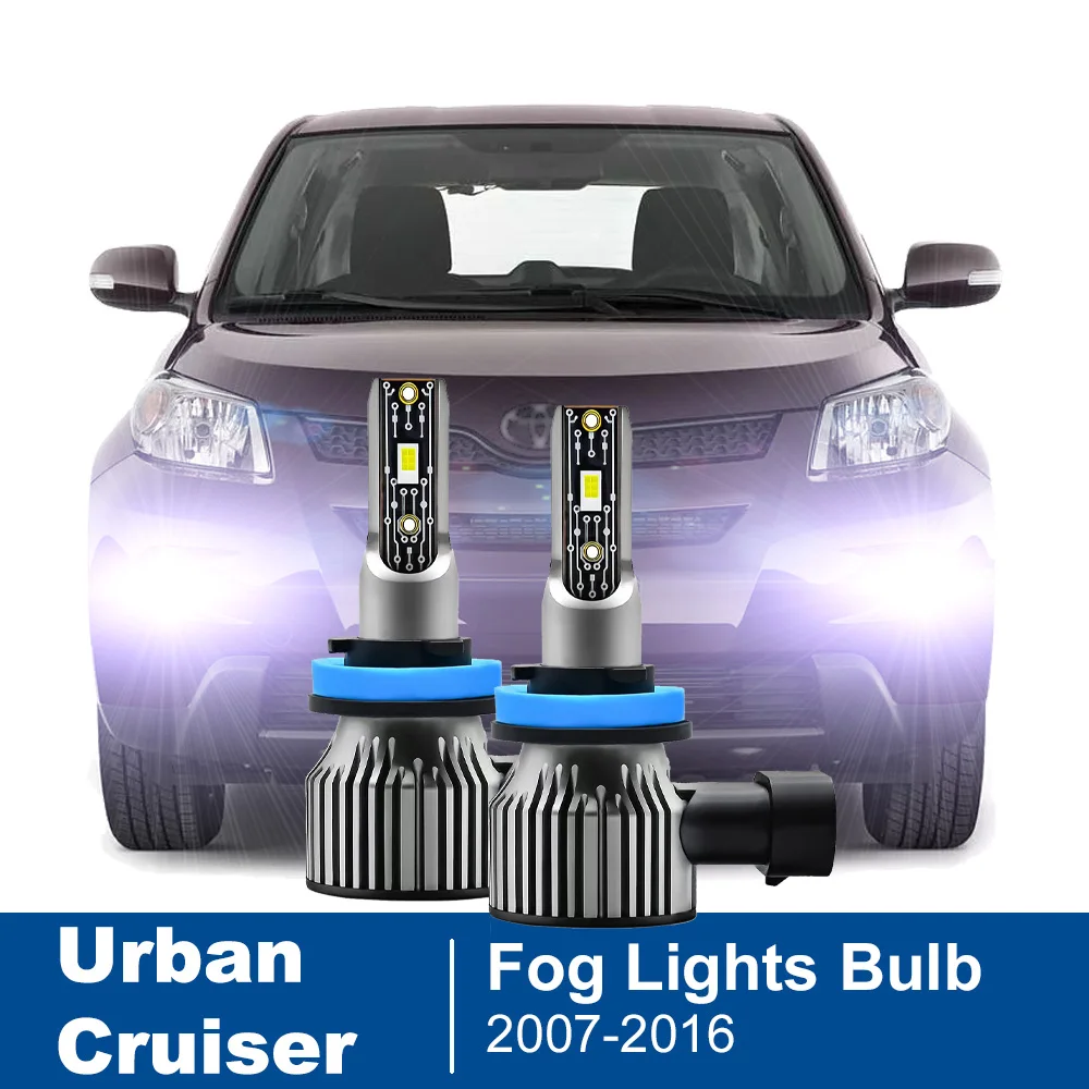

2Pcs LED Fog Light Bulb For Toyota Urban Cruiser 2007-2016 Front Fog Lamp, CANBus, Super Bright, Waterproof, Easy Installation