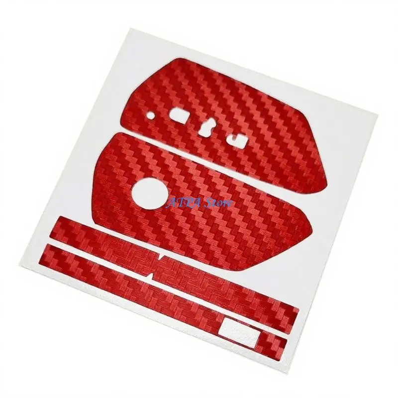 U13C Vehicle Decorative Sticker Carbon Fiber Adhesive Cover for Golf Model