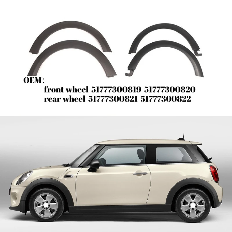 

Fender Trim Panel For BMW Mini F56 F57 2014-2019 Car Body Exterior Decoration Auto Accessories Modification Upgrade Kits Styling