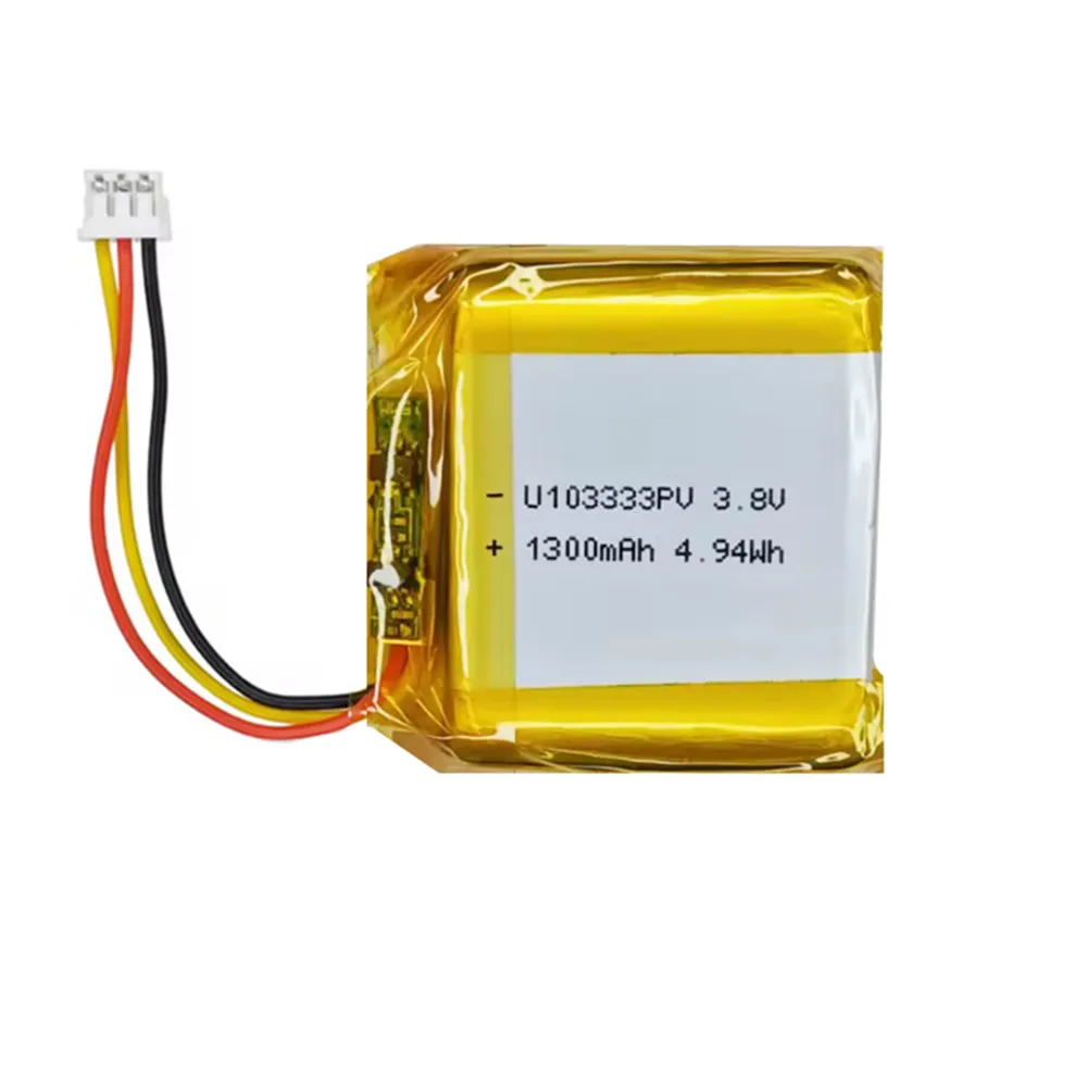 LP103333JU 103333 1300mah Battery For Deeper Chip DPOH10S10 Deeper Second Generation Wireless Fishfinder Sonar GPS