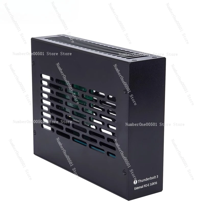 

Mini Thunderbolt 3 eGPU Dock PCIe 3.0 x16 Внешний корпус для видеокарты и сетевого адаптера с быстрой скоростью ракеты
