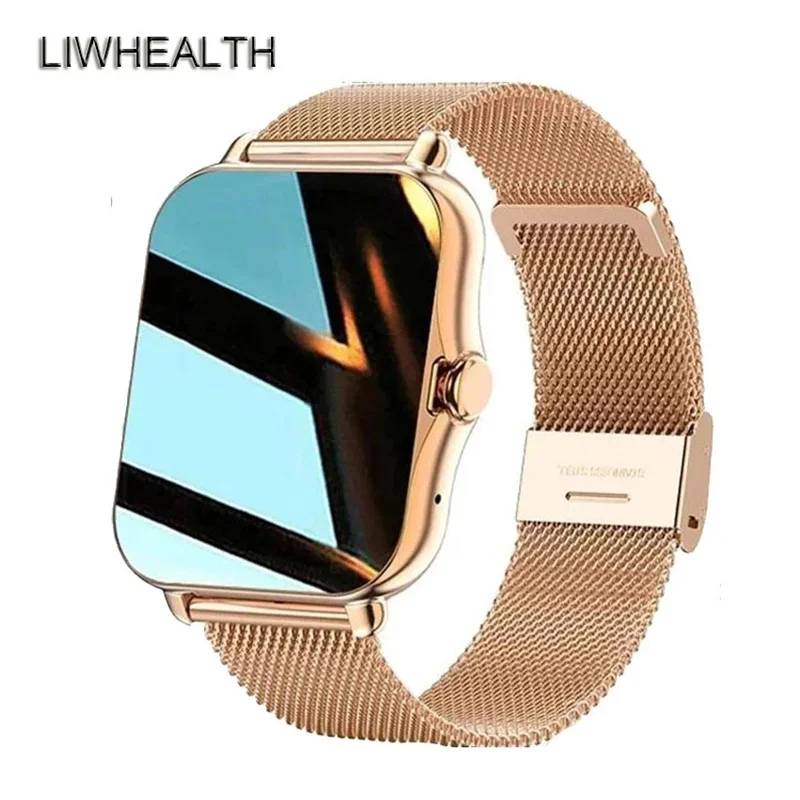 

HOT Smartwatch For Man Woman Fashion Fitness Health Smart Watch Call Push For Xiaomi Huawei Iphone 16 17 Step Couter Watch Band