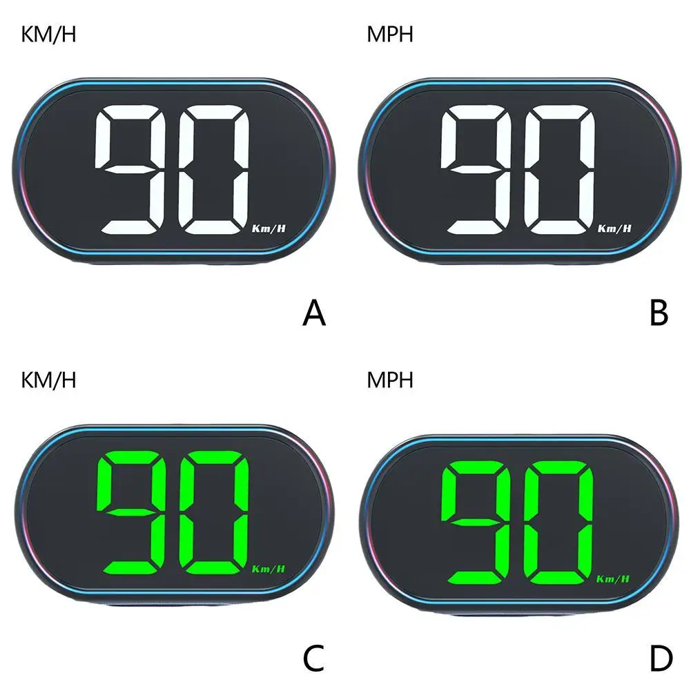 Car X2 GPS Head-Up Display Multifunctional Digital Speedometer Eletronicos Speed Alarm Gadgets Inteligentes For All Car KM/H/MPH