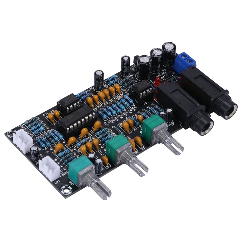 PT2399 Digital Microphone Amplifier Board Reverberation Karaoke Reverb Amplifier NE5532 Pre-Amplifier Tone Board