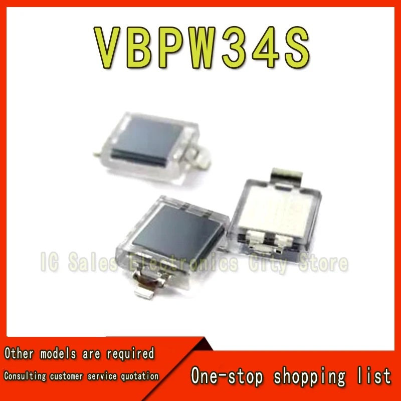 

50 Stuks ~ 500 Stks/partij Vbpw34S Bpw 34S Smd Fotodiodes Nieuwe Originele