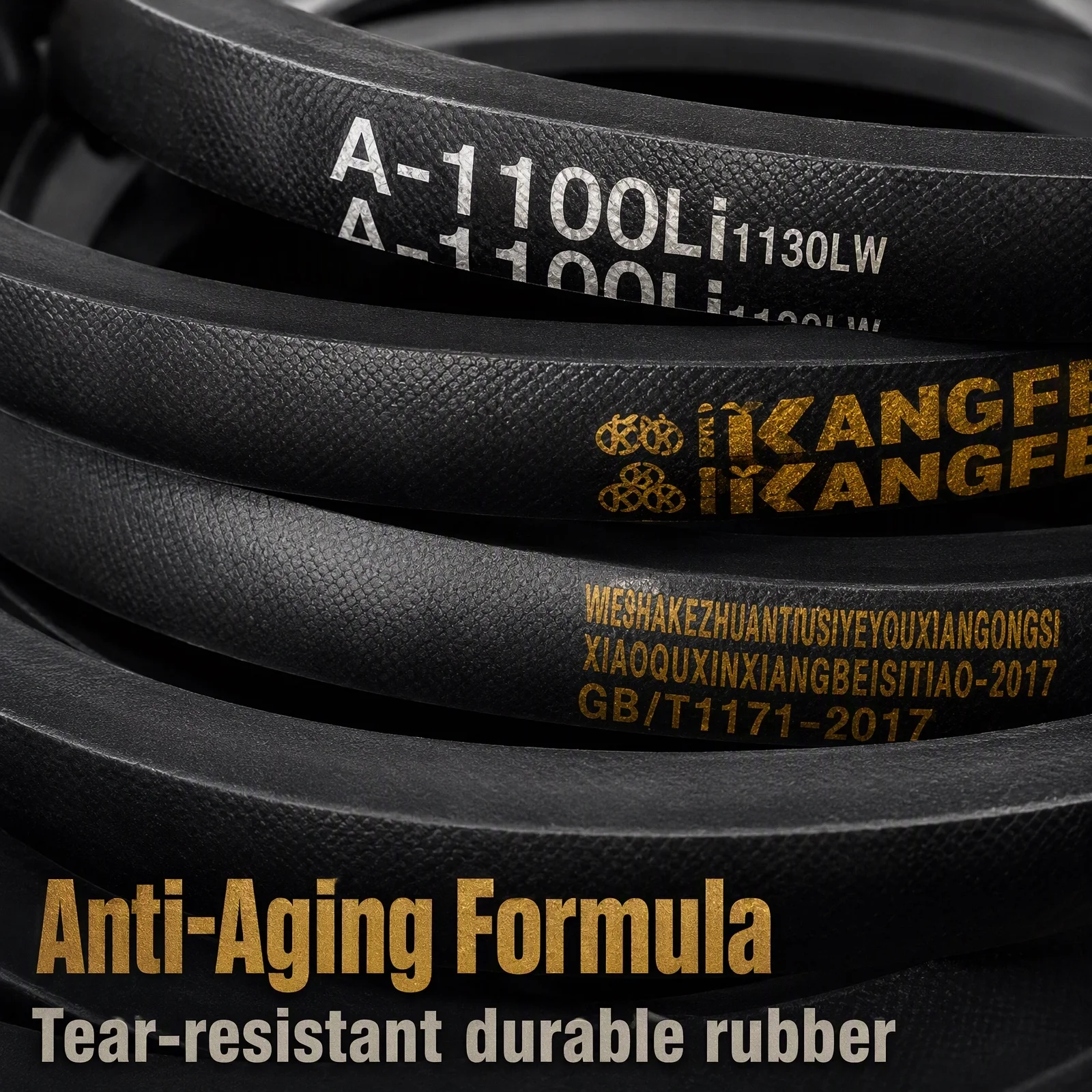 1Pcs B Type Triangle Belt V-belt Mechanical Industrial Transmission Belt B-25/26/27/28/29/30/31/32/33/34/35/36/37/38/39 ~75 Inch