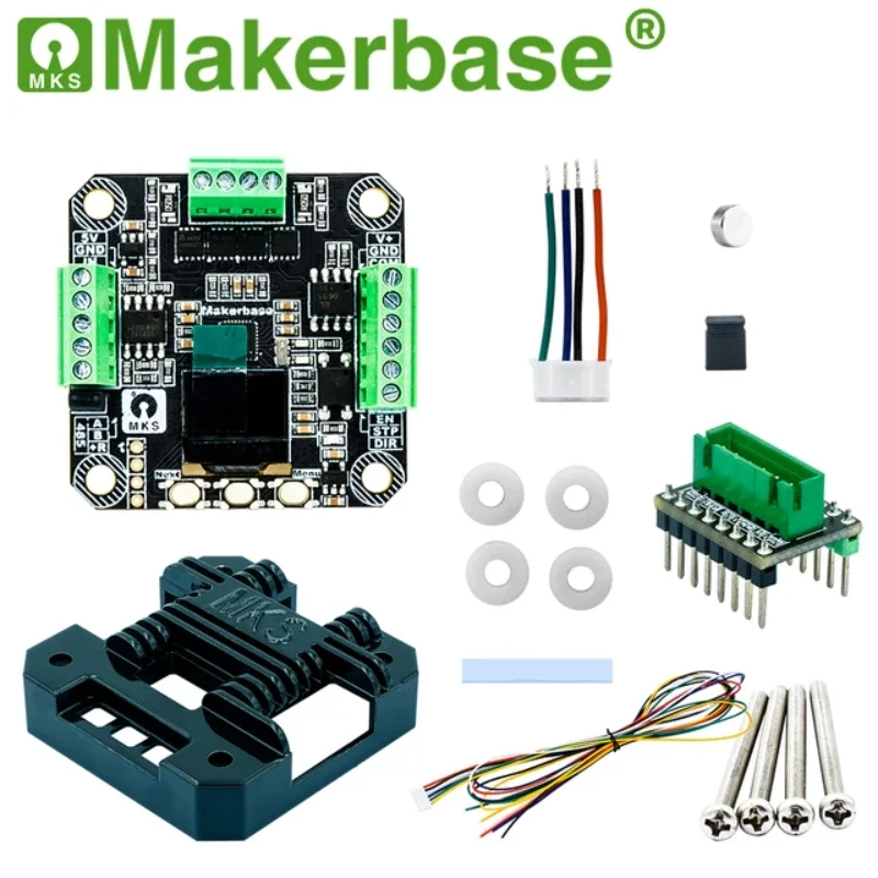 Nema 17 Servo driver controller MKS SERVO42D closed loop stepper motor drive RS485 CAN converter 256 microstep