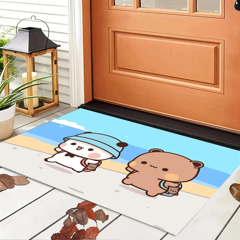 1Pc Bubu and Dudu Cute Cartoon Welcome Carpet for Bed Room Rug Kitchen Mat Doormat Entrance Door Home Entrance Mats Carpets Rugs