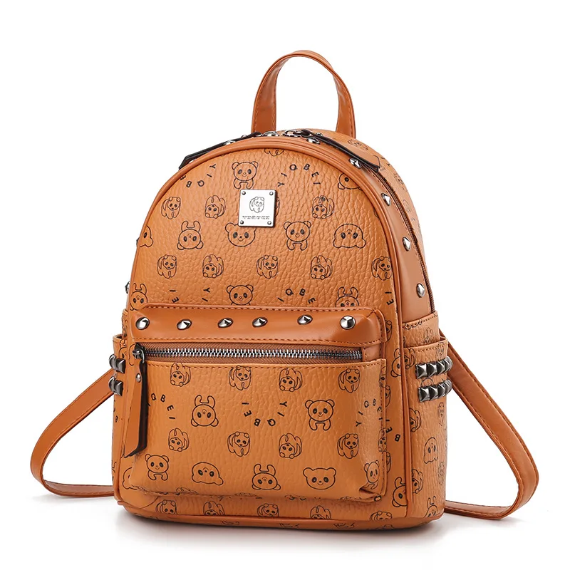 Nuove borse moda femminile tendenza zaino selvaggio dolce ragazza borsa da scuola zaino da viaggio zaino carino mini zaino donna