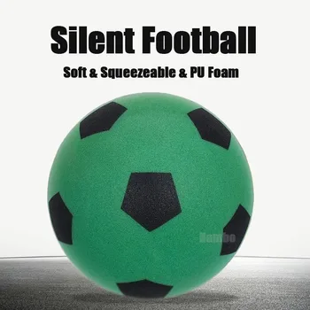 Silent Soccer Ball Size 5 Indoor Silent Foam Football Size 3 Mute Bouncing Ball Juggle Belt Silent Basketball Ball Silent Ball