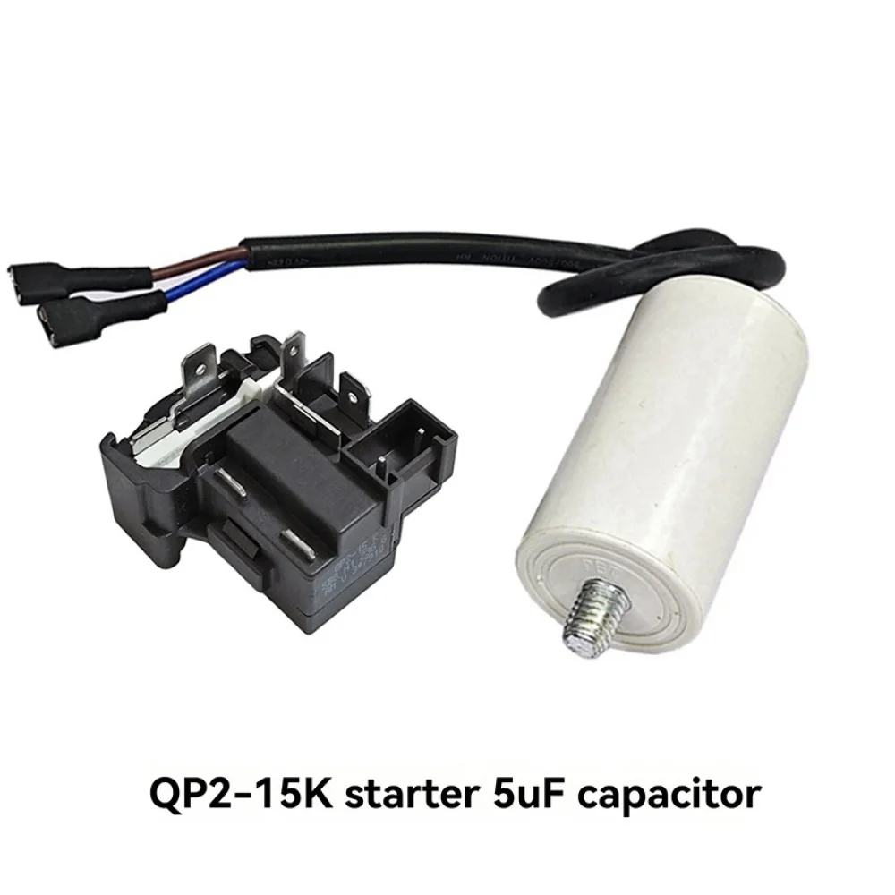 

Компрессор, встроенный преобразователь PTC с нулевой мощностью, QP2-15K/2,5/3/4/5 мкФ, защитное реле конденсатора для деталей холодильника Haier/Midea