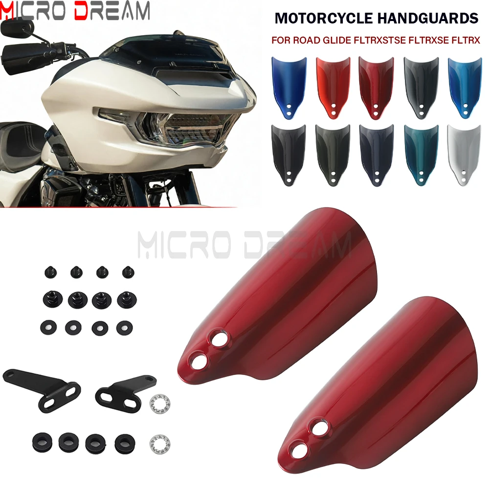 Motorrad-Handschutz für Harley Touring Road Glide FLTRX FLTRXSE FLTRXSTSE Lenker-PC-Handschutz für Road Glide ST CVO 2024-26