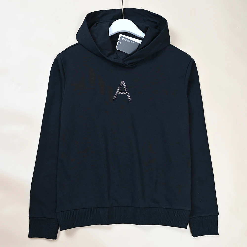 ربيع جديد السيدات القطن هودي إلكتروني طباعة مقنعين ملابس رياضية كاجوال البلوز والسراويل مجموعة Faionable الكبار المرأة الزي #4