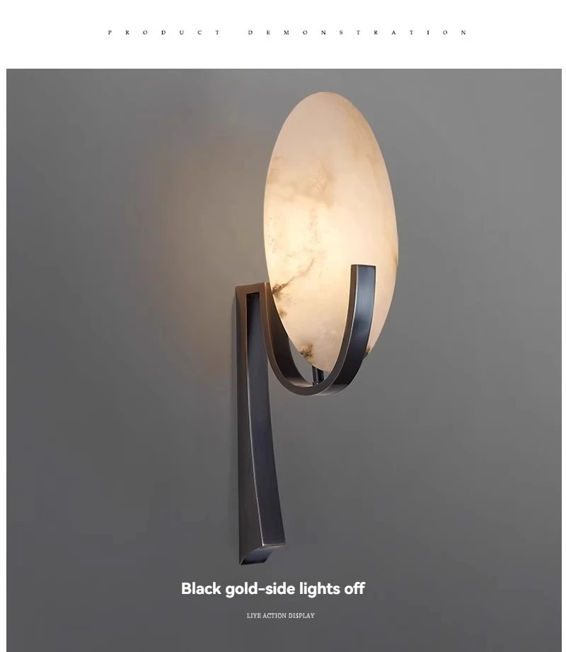 ميزة غرفة المعيشة من النحاس الصلب على الطراز الشمالي، مصباح جداري مستوحى من المصمم الإسباني، الممر الأكثر مبيعًا/الممر الخفيف الفاخر Mar