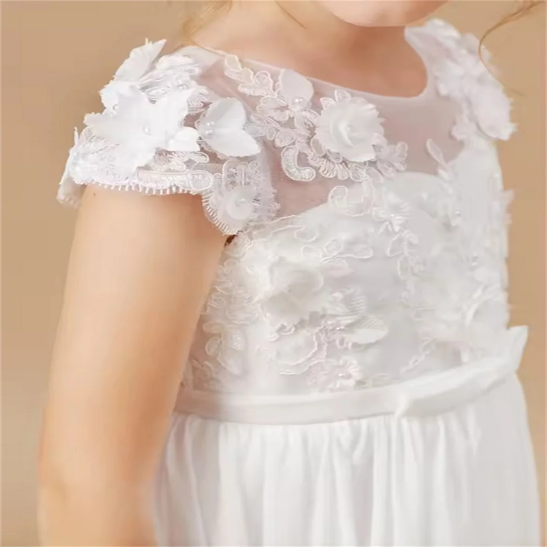 Junior-Brautjungfernkleid für Kinder, Hochzeit, Geburtstag, Abend, Party, Bankett, Abschlussball, Nacht, Chor, Erstkommunion, Festzug, Ballkleid