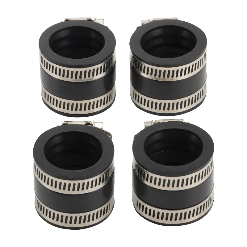 Cylindrical Manifold Coupler, Vibration‑resistant Rubber Material, Direct‑fit, Engine Carburetor Connecting Gaiter