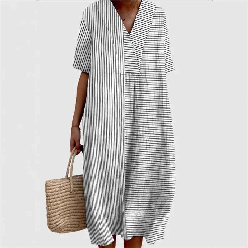 花柄シャツドレス女性長袖 3D デジタルプリントカジュアルボタンダウンマキシドレスエレガントな衣装