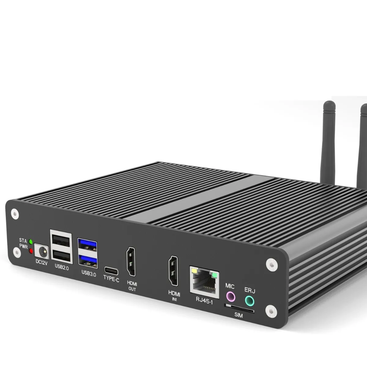 Edge Computing Host Micro PC Cloud Host Android Linux Hongmeng, Kirin, System Industrial Control All-in-One