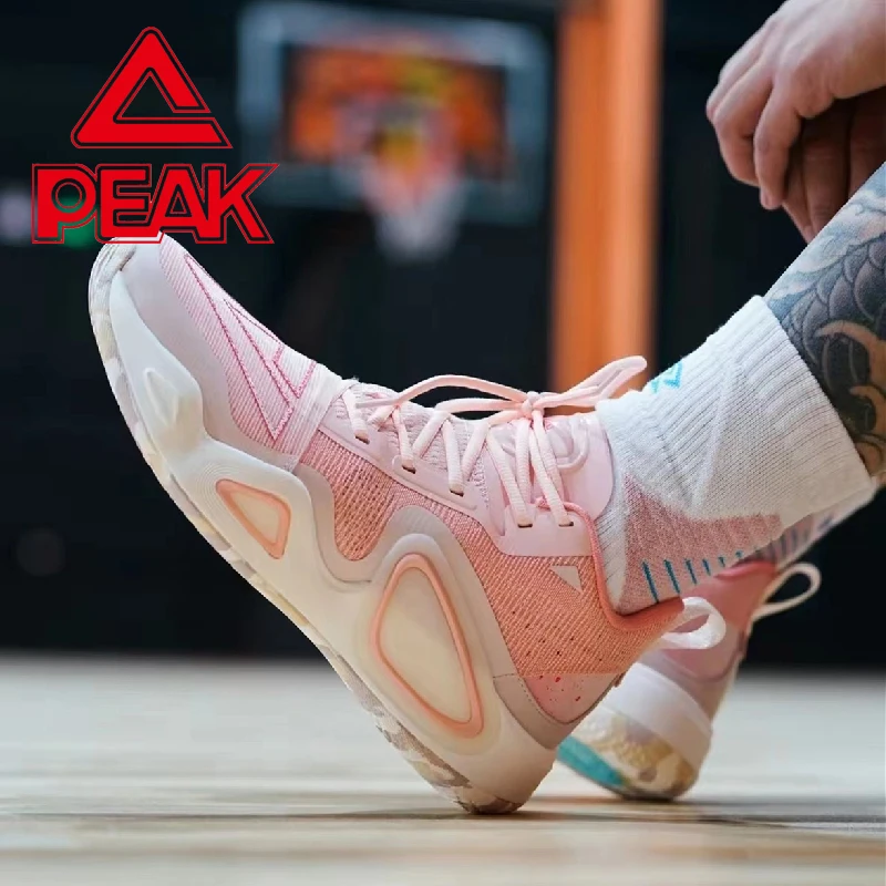 

Peak e 2.0 Low Top Baskeall oes Men's Sport oes o Absorption Torsion System Breathable Comfortable Lightweight
