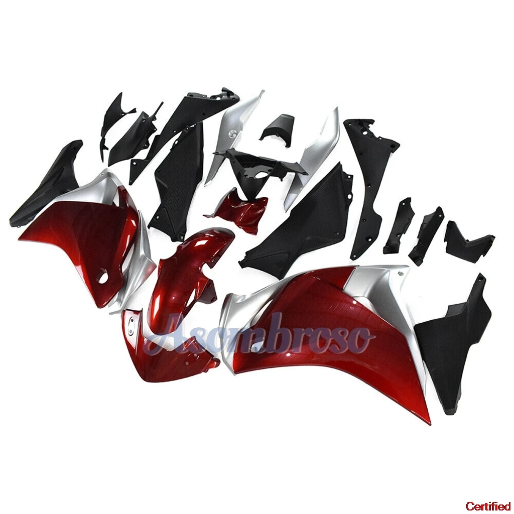 دراجة نارية هدية ل CBR250RR CBR250R 2011 2012 2013 2014 2015 2016 CBR 250R 11 12 13 16 الأحمر فضي هيكل السيارة شل غطاء