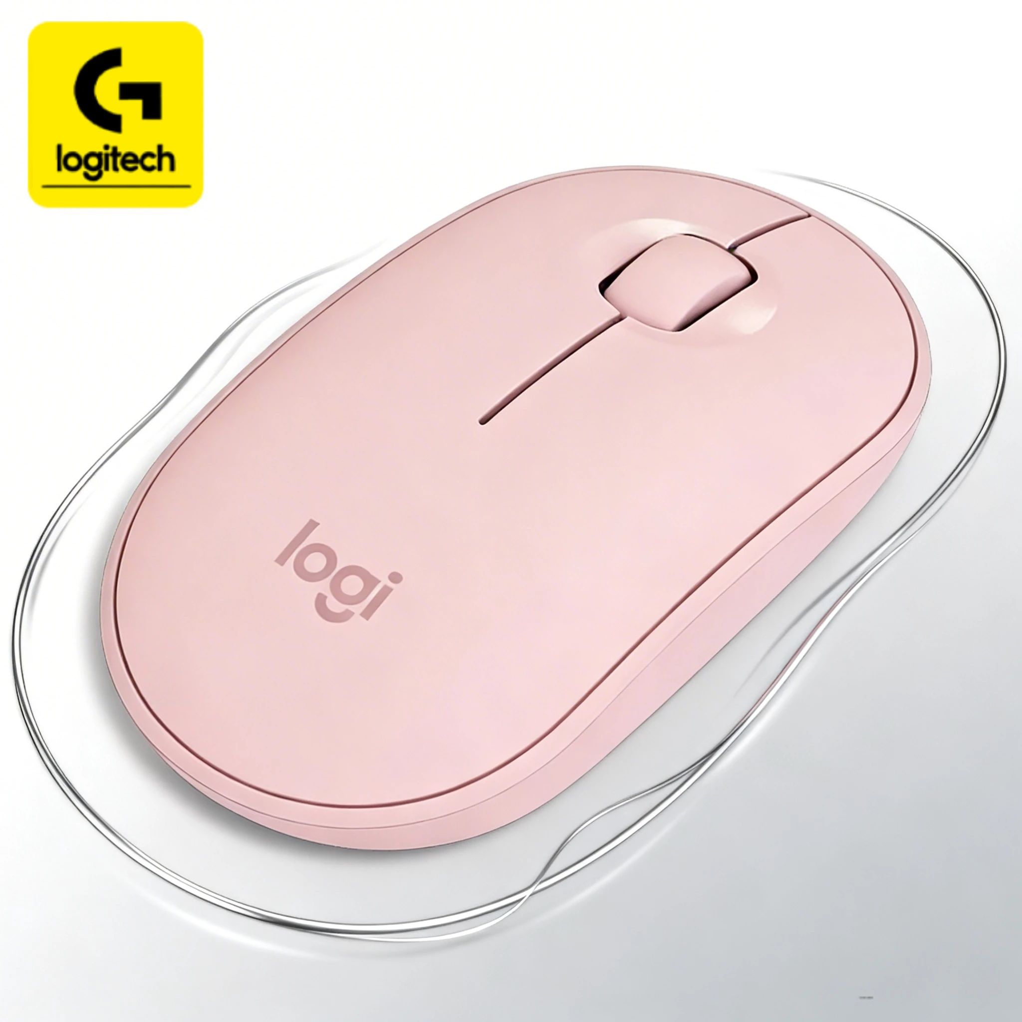 Logitech PEBBLE M350 Wireless Bluetooth Mouse, lightweight and silent, is a portable mini mouse designed for office use