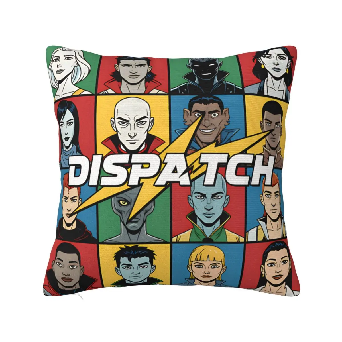 Dispatch Comic Book Superhero Pillowcases Cushion Cover Gift Throw Pillow Case Cover Home Zippered 45X45cm Multiple Sizes