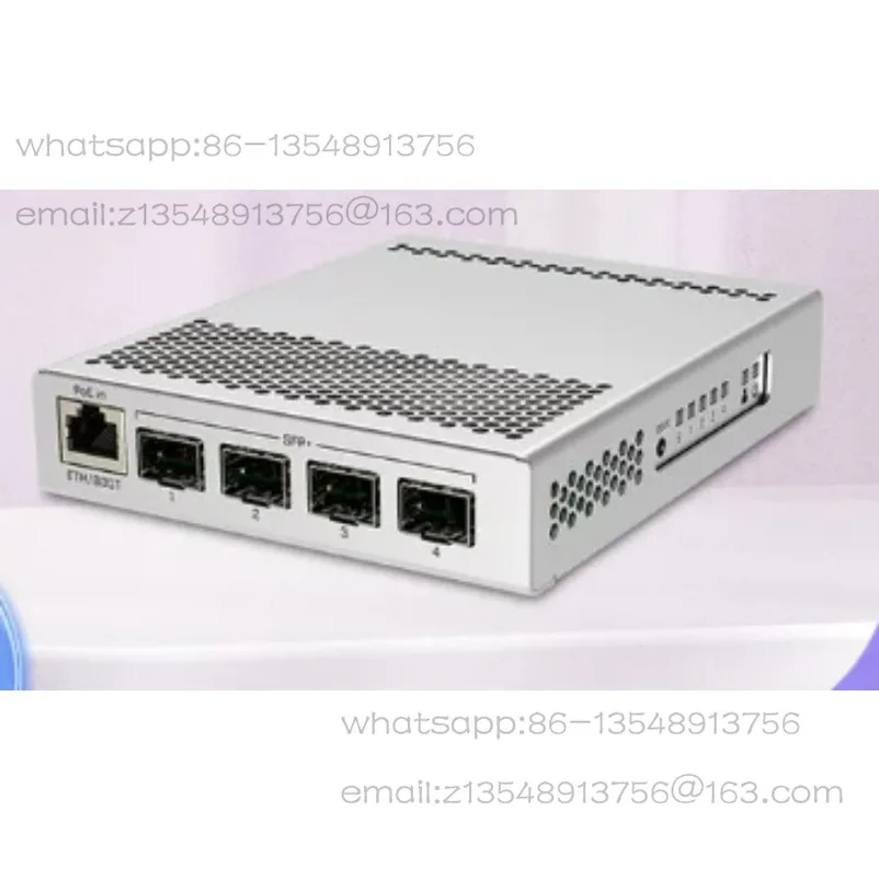 CRS305-1G-4S + IN 10 megabyte five-port intelligent network management switch metal redundant power supply
