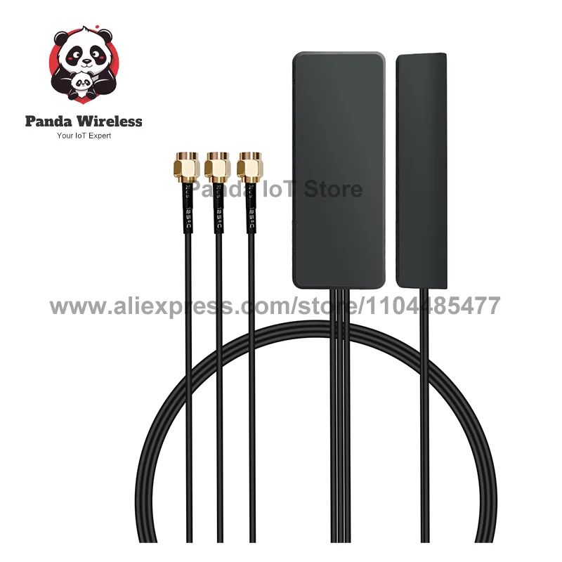 1 قطعة 2 في 1 GPS خزانة خارجية 4 جرام/2.4 جرام/نظام تحديد المواقع 1 متر/1.5 متر/3 متر EM-JG4G24GPS-8432-3000D1 WiFi التصحيح هوائي SMA-J ل موزع إنترنت واي فاي IP/PC #4