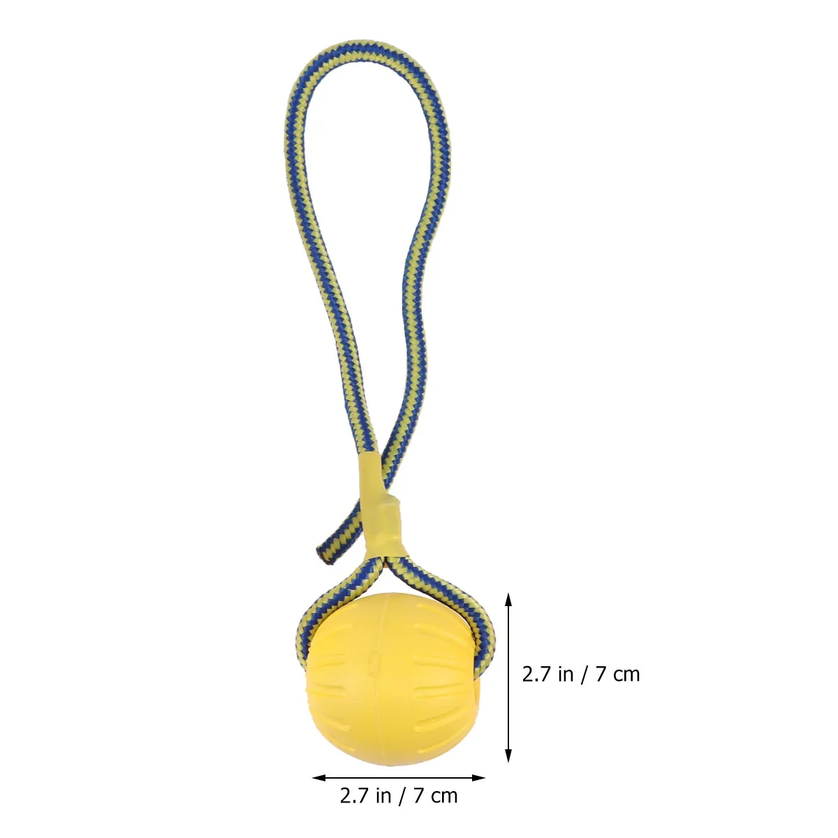 

3Pcs Dog Training Chew Ball Elastic Bounce for Puppy Small Medium Large Dogs Outdoor Stress Relief Pet Toy Ball