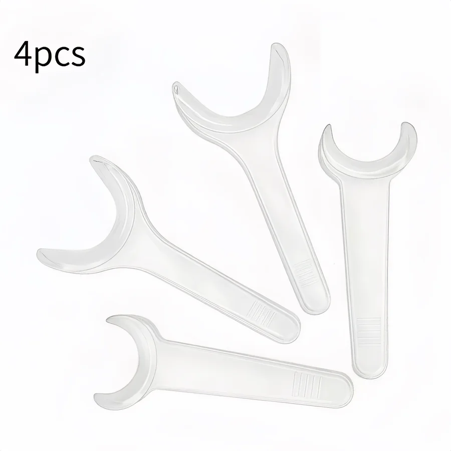 Retractor de presión de labio Dental, abridor de boca de dientes de ortodoncia en forma de T, intraoral, para fotografía, dentista Autoclavable, 2/4 Uds.